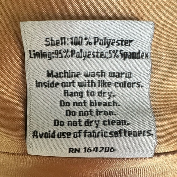 Dudley Stephens Wellington Blazer Camel Vello Fleece Small NEW NWT - Picture 5 of 9